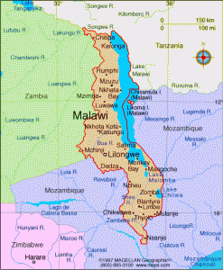 Malawi Map