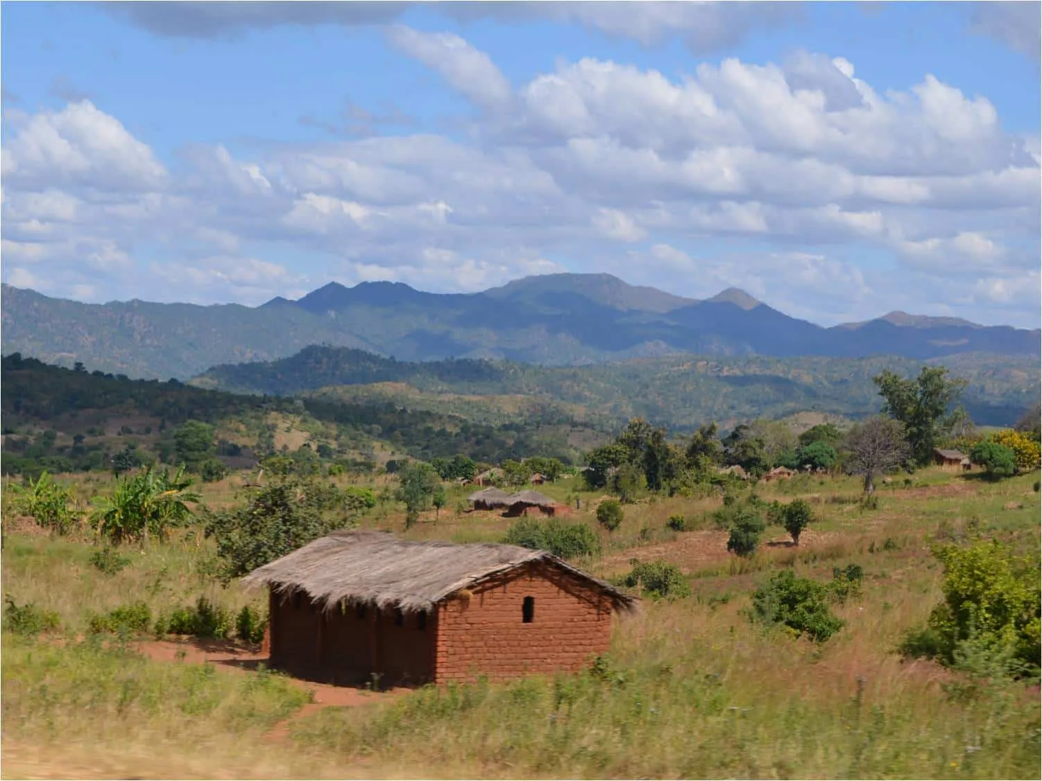 Typical countryside village.